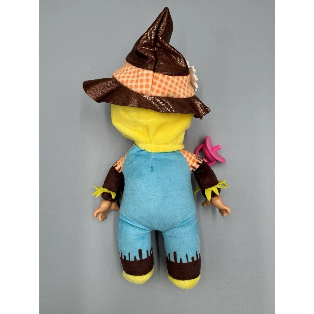 Cry Babies Tiny Cuddles Scarecrow With Pacifier Halloween Doll 10